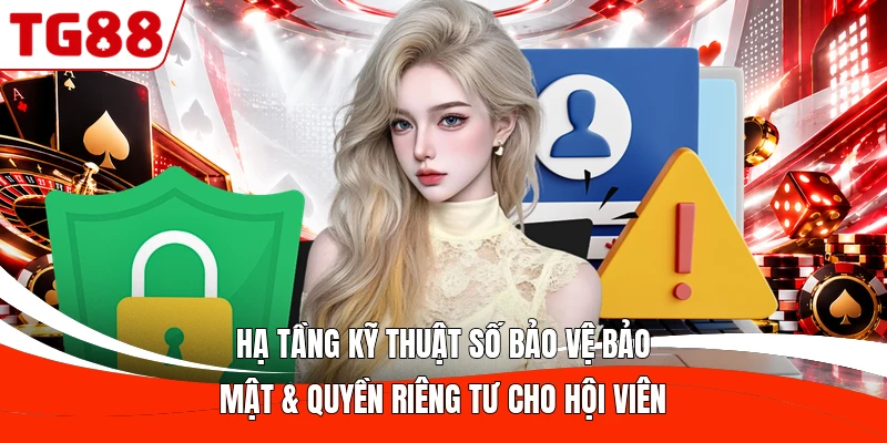 Hạ tầng kỹ thuật số bảo vệ bảo mật & quyền riêng tư cho hội viên